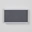 Flat outdoor wall light Demi - grey 12W