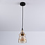 -light Trinidad pendant lamp with Amber glass - variant 2