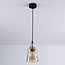 pendant light Trinidad with amber glass - variant 2