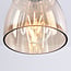 pendant light Trinidad with amber glass - variant 2