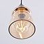-light Trinidad pendant lamp with Amber glass - variant 2