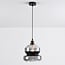 pendant light Sofie with wide smoked glass