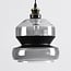 pendant light Sofie with wide smoked glass