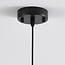 pendant light Sofie with wide smoked glass
