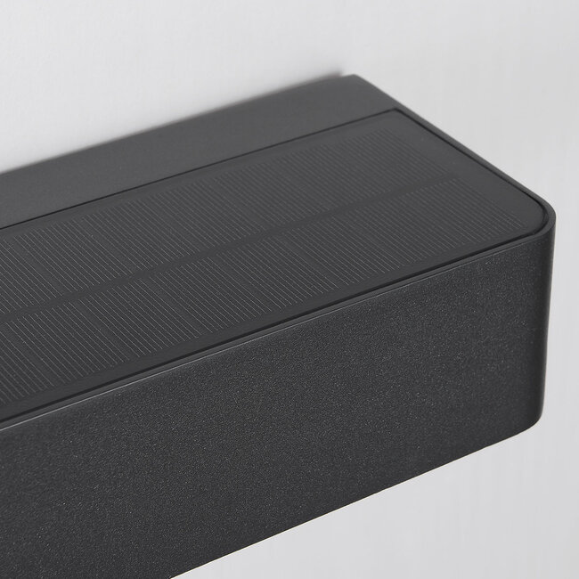 Solar outdoor wall light Pascale