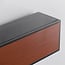 Solar outdoor wall light Rossi - anthracite with dark wood
