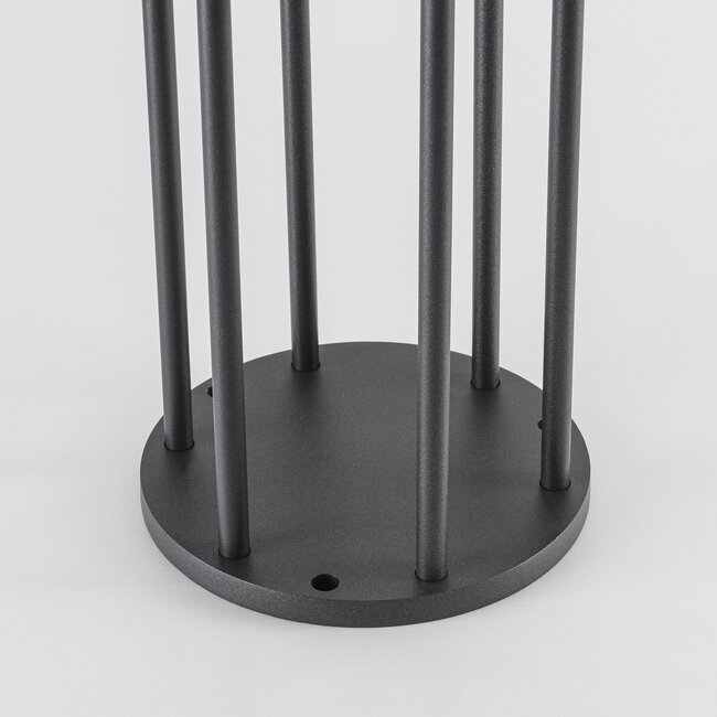 Solar outdoor floor lamp Emilian with sensor and integrated LED