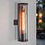 Outdoor wall light Silvano - anthracite