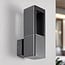 Outdoor wall light Mauro - anthracite with integrated LED