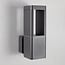 Outdoor wall light Mauro - anthracite with integrated LED