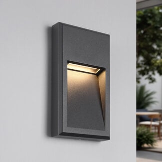 Outdoor wall light Pierre with integrated LED
