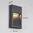 Outdoor wall light Pierre with integrated LED