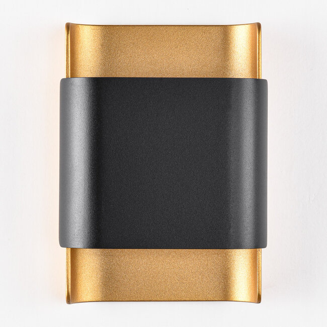 Black outdoor wall light - Vita