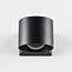 Wall lamp Ylva in black, for indoors and outdoors