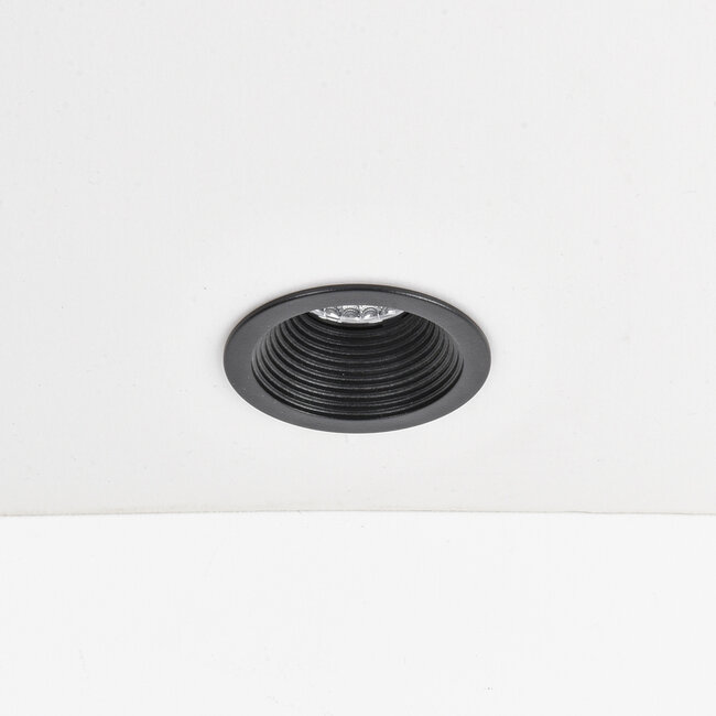 Recessed spotlights with ribbed design - Ilva