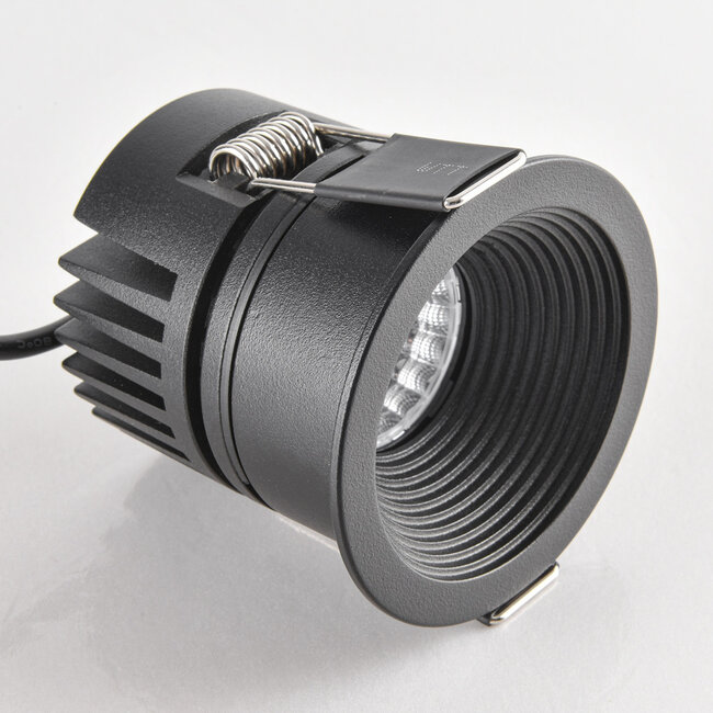 Recessed spotlights with ribbed design - Ilva