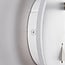 Round wall lamp Lenae with rotatable spotlight and illuminated wall plate