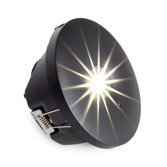 MTSPOT recessed and surface-mounted emergency lighting - Black