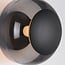Outdoor wall light Jody with glass globe and integrated LED