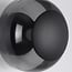 Outdoor wall light Jody with glass globe and integrated LED