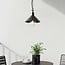 Outdoor pendant lamp Jette - black