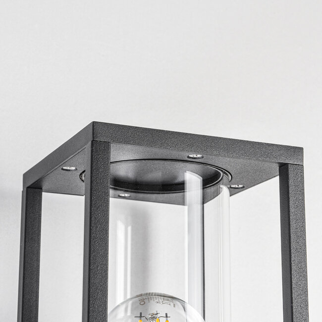 Outdoor wall light Judy with motion sensor - black