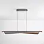 Mitsu designer pendant light - 3-step dimmable - brushed grey