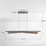 Mitsu designer pendant light - 3-step dimmable - brushed grey