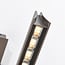 Dimmable pendant light Miyo - brushed grey with integrated LED