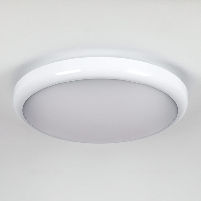 ceiling light with motion sensor and emergency lighting unit - adjustable colour temperature