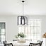 Black 1-light pendant lamp Mikio