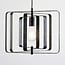 Black 1-light pendant lamp Mikio