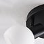 3-light ceiling light Peri - opal glass