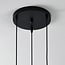 3-light pendant light Trinidad - smoked glass