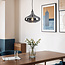 1-light Trinidad pendant lamp with smoked glass - variant 1