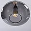 1-light pendant light Trinidad - smoked glass