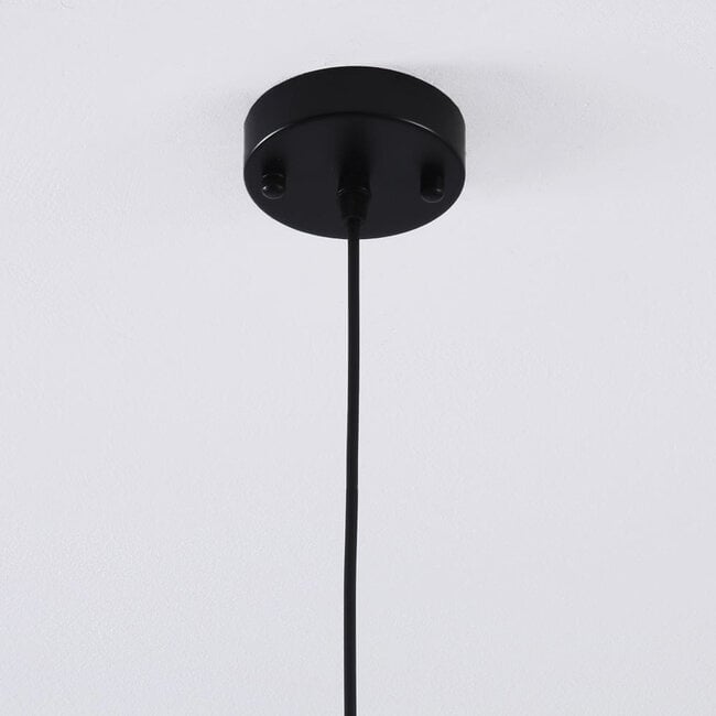 1-light pendant light Trinidad - smoked glass