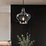 1-light pendant light Trinidad - smoked glass