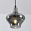 1-light pendant light Trinidad - smoked glass
