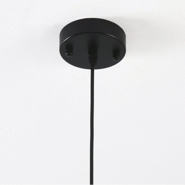 1-light pendant light Trinidad - smoked glass
