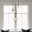 3-light pendant light Trinidad - clear glass