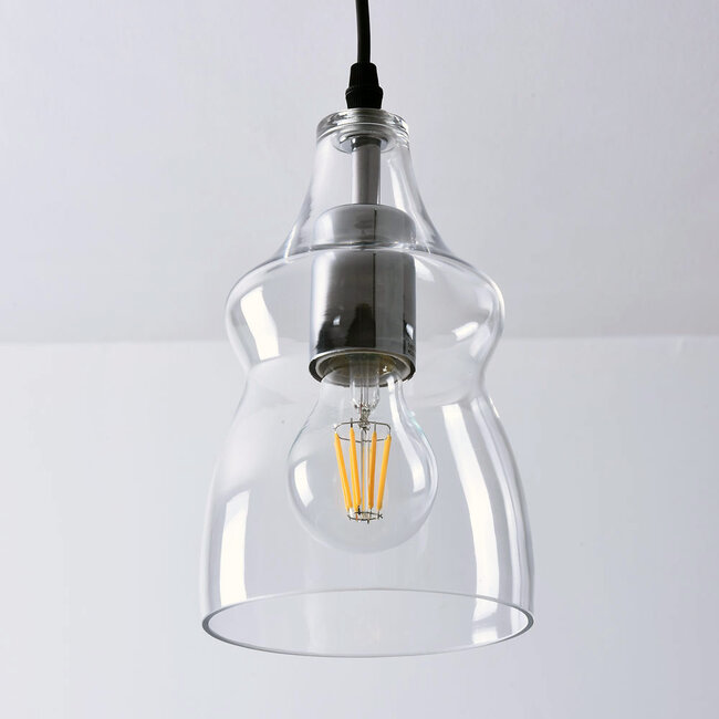 -light Trinidad pendant lamp with transparent Glass - variant 2