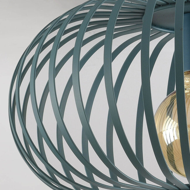 Ceiling lamp Fiore 1-light in sea blue