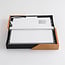 3-step dimmable ceiling light Meta - black with wooden details