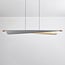 3-step dimmable pendant light Mitsu - brushed grey