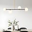 4-light pendant light Davy - opal glass