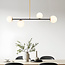 Designer pendant light Davy, 4-light - Opal white