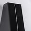 Solar outdoor wall light Takis - black