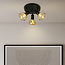 Ceiling spotlight with Amber glass, 3-light - Missouri
