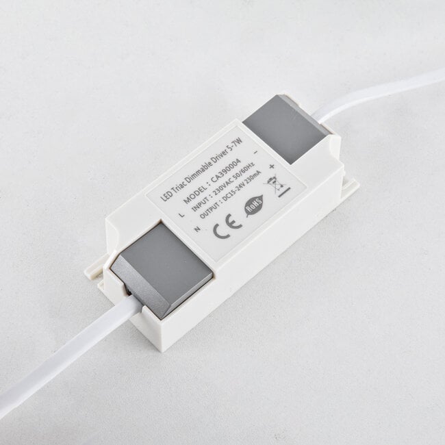 Recessed spotlight 5W with Dim-to-warm function UGR<19 - Luuk